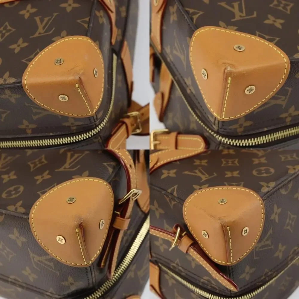 Louis Vuitton Monogram Soft Trunk Backpack MM Brown